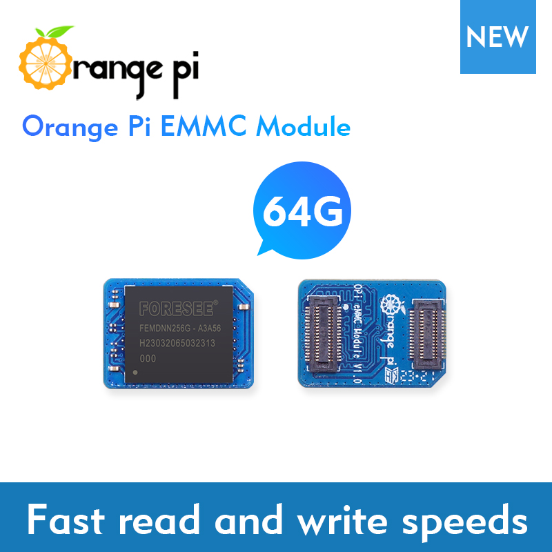 Orange Pi 5 Plus 16Gb - Orange pi 64gb emmcモジュールforopi 5 plusボード、高速読み取りおよび書き込み速度