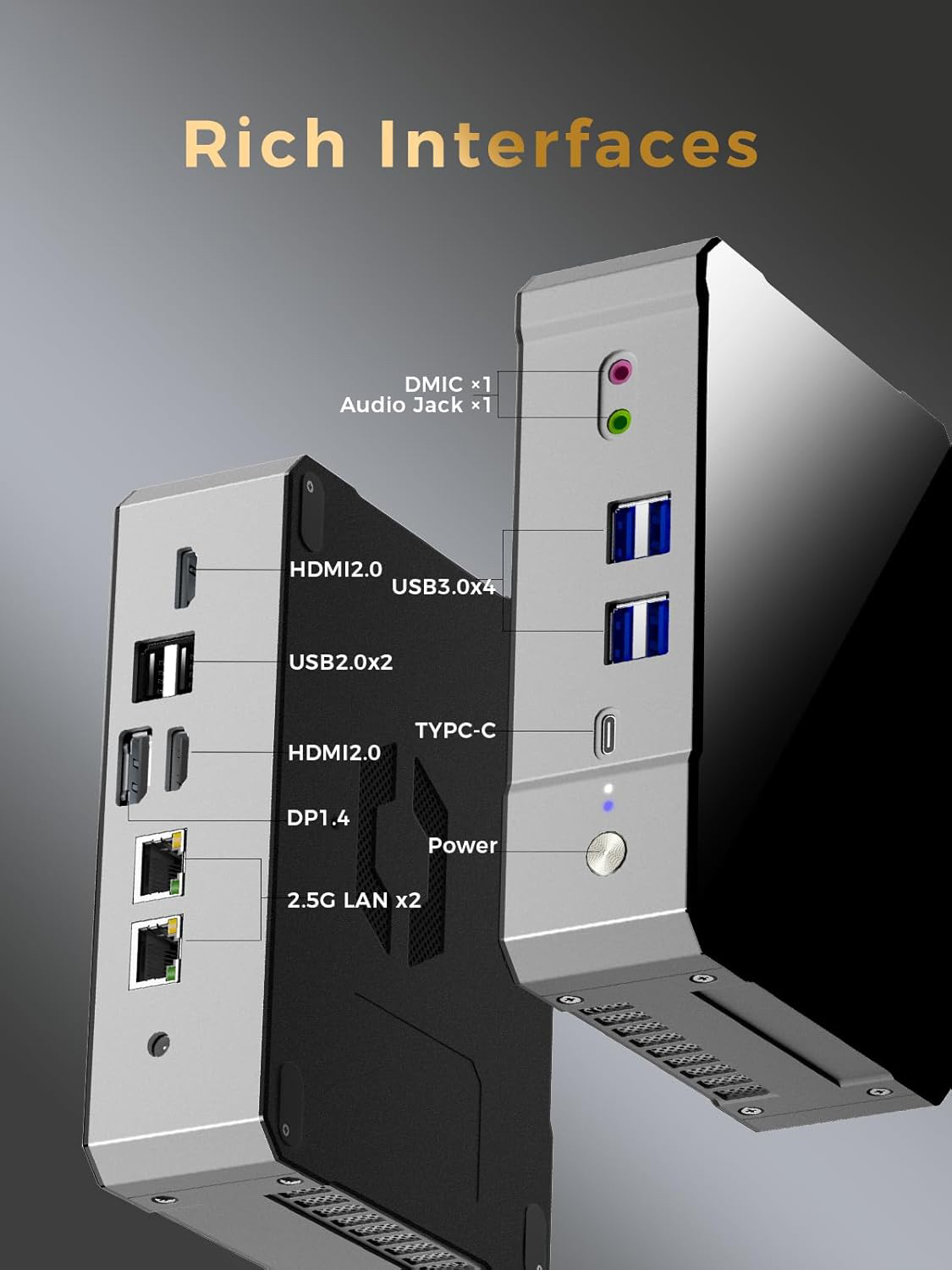 Yohirs-ミニPCゲーミングコンピューター,デスクトップ - Intel Core I9 13900H Mini Pc のレビューと価格